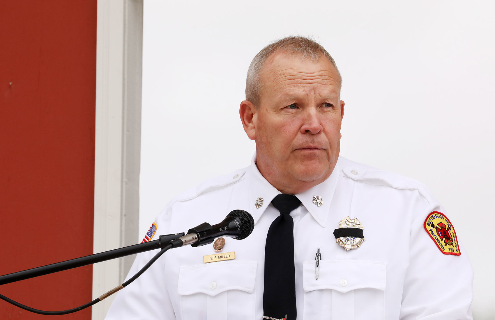 Butte-Silver Bow Fire Chief Jeff Miller
